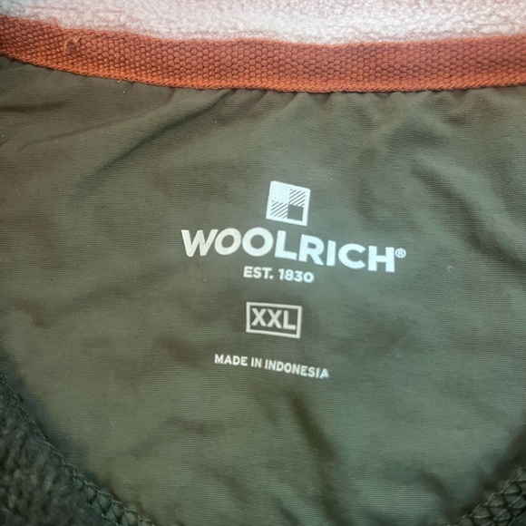 Woolrich Mens vintage fleece pullover 2XL grey - Picture 4 of 7